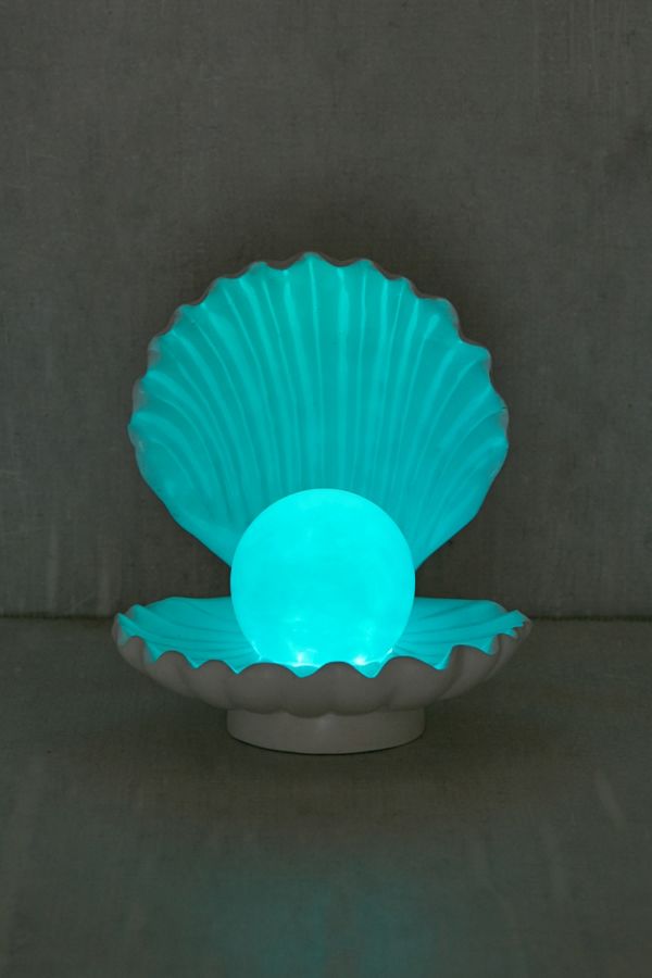 Slide View: 4: Color-Changing LED Shell Lamp