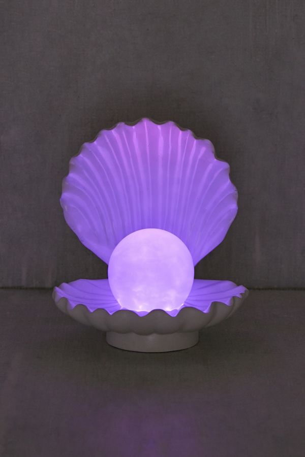 Slide View: 5: Color-Changing LED Shell Lamp