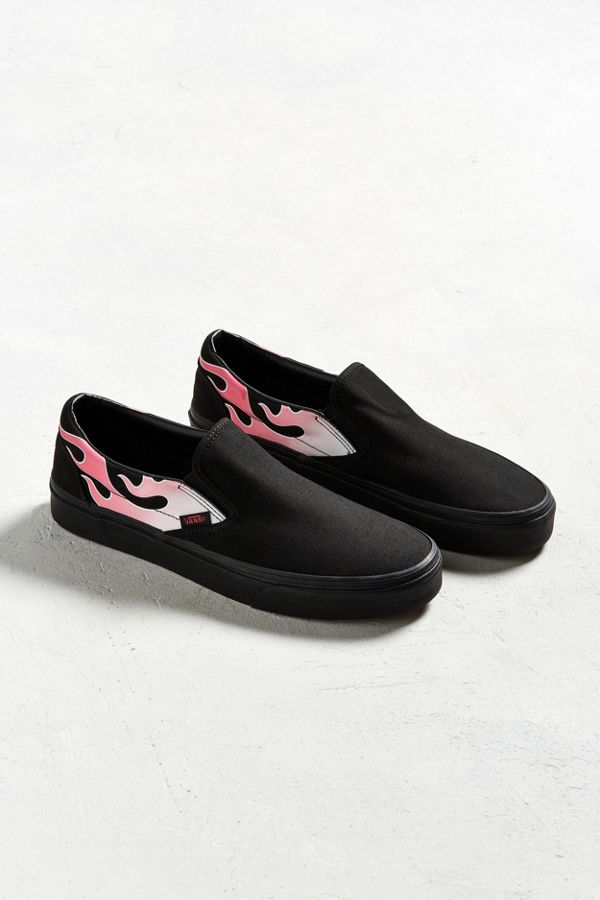 vans flame slip on pink vans flame slip on pink