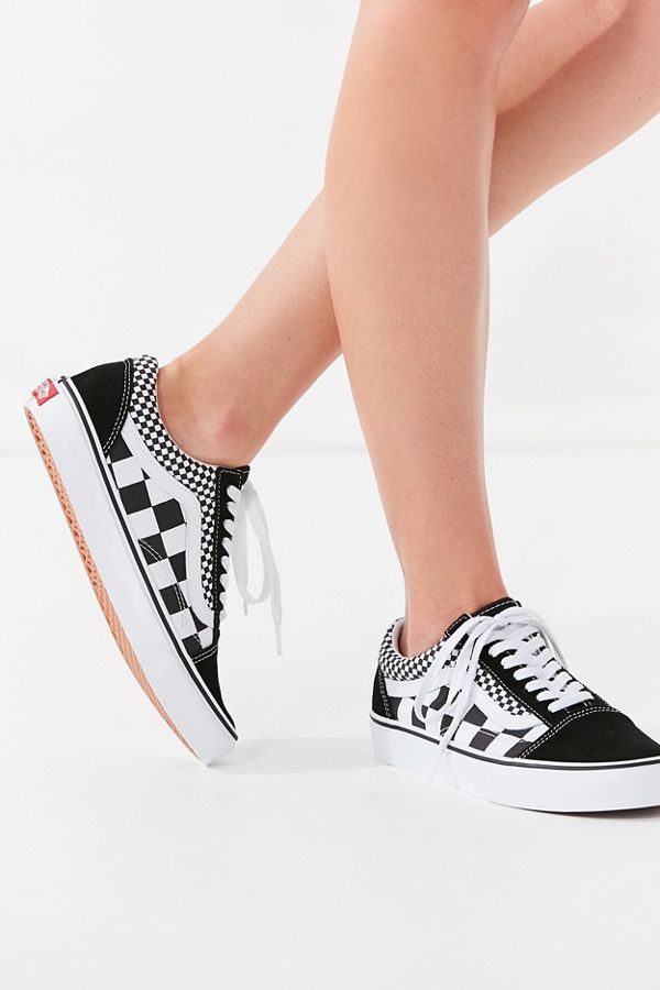 vans old skool mix checker vans old skool mix checker