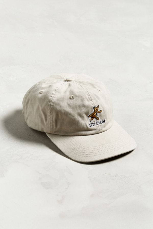 Stussy Embroidered Bear Baseball Hat Urban Outfitters