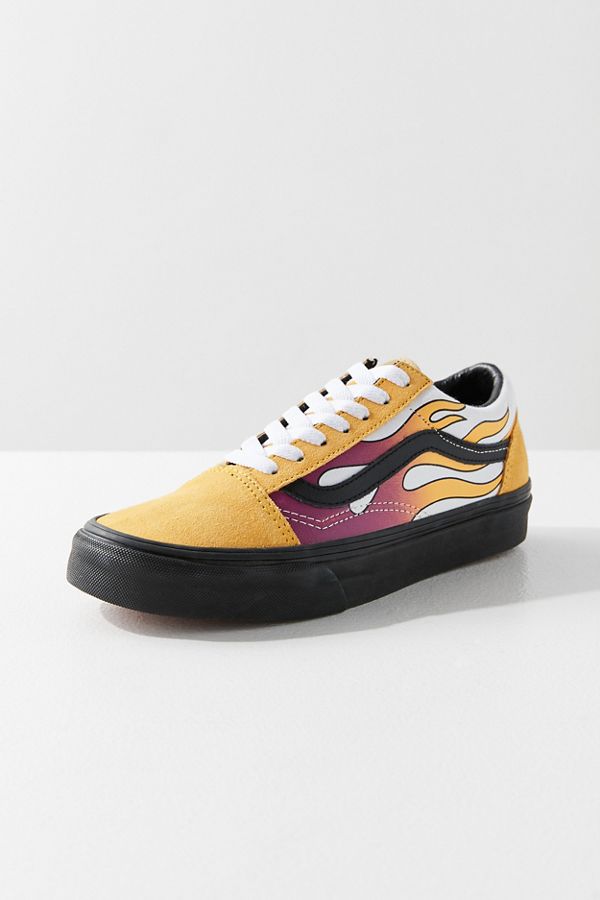 flame old skool vans flame old skool vans