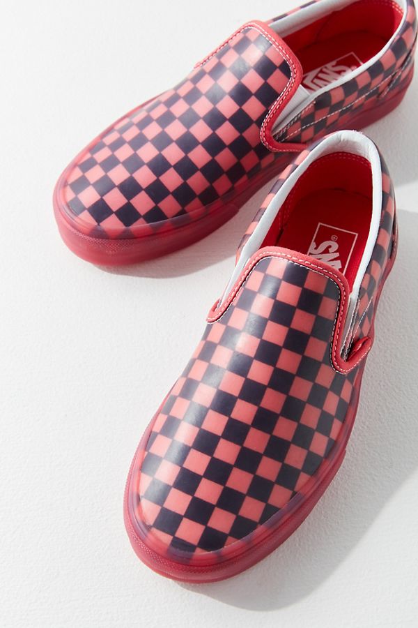 Vans Translucent Rubber Classic SlipOn Sneaker Urban Outfitters