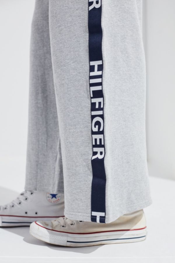 tommy hilfiger tape track pants womens