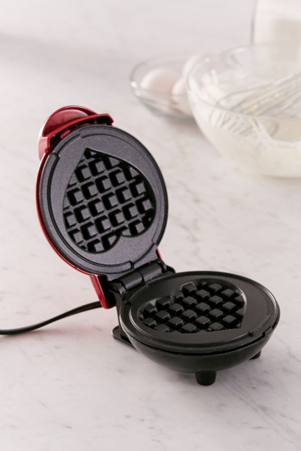 Heart-Shaped Mini Waffle Maker | Urban Outfitters Canada