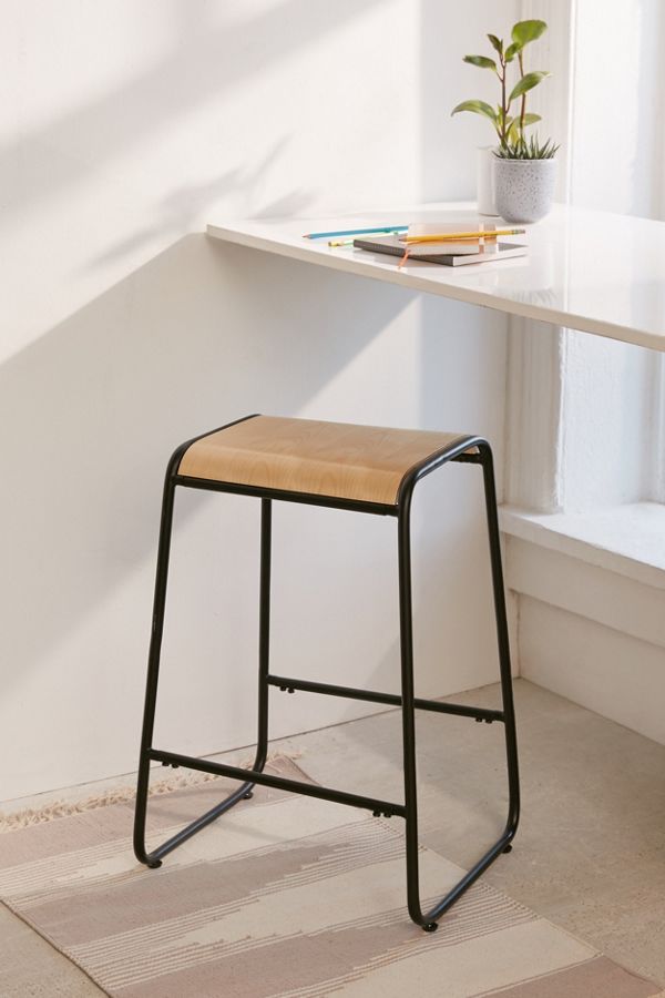 Slide View: 1: Kema Stacking Stool