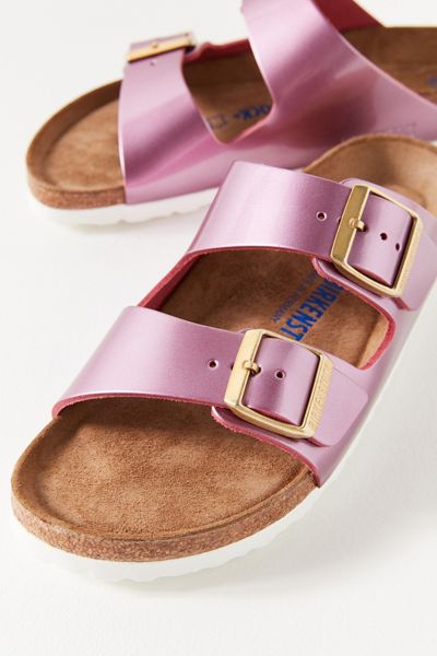 Birkenstock Arizona Soft Footbed Metallic Sandal