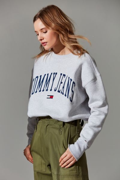 tommy jeans collegiate sweatshirt womens