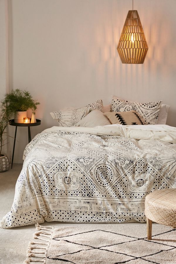 Slide View: 1: Rowan Bandhani Duvet Cover