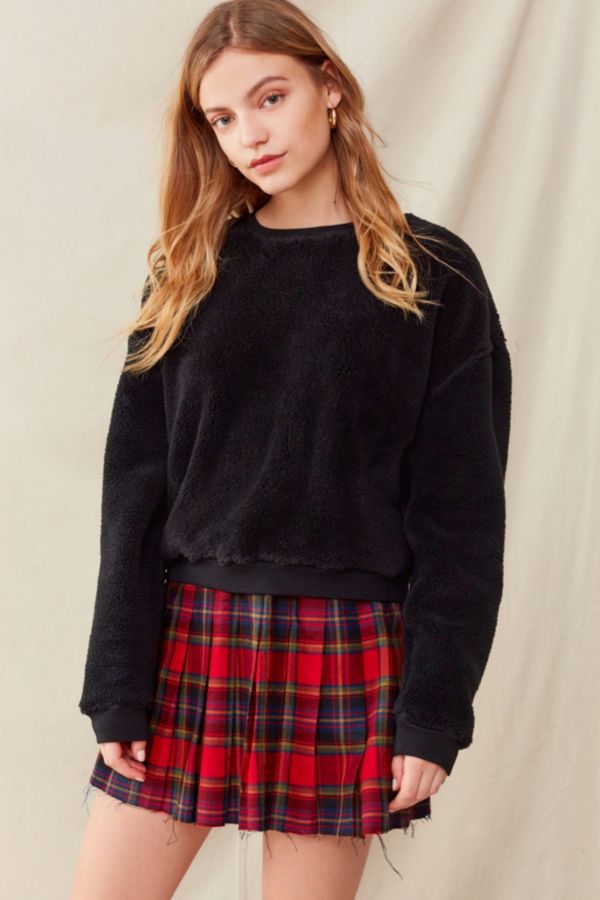 Vintage Pleated Plaid Skirt Urban Outfitters Canada 