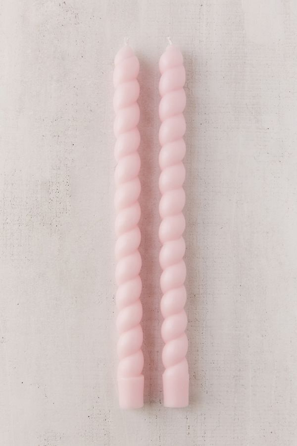 Swirl Taper Candle Set Urban Outfitters