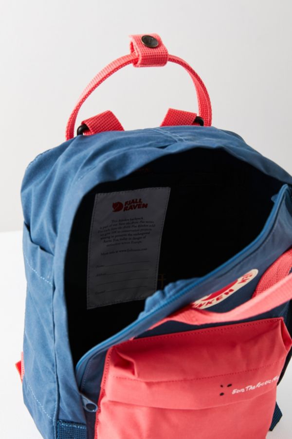 Fjallraven Kanken Save The Arctic Fox Mini Backpack | Urban Outfitters