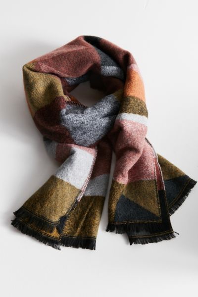 Southwestern Woven Blanket Scarf | Urban Outfitters