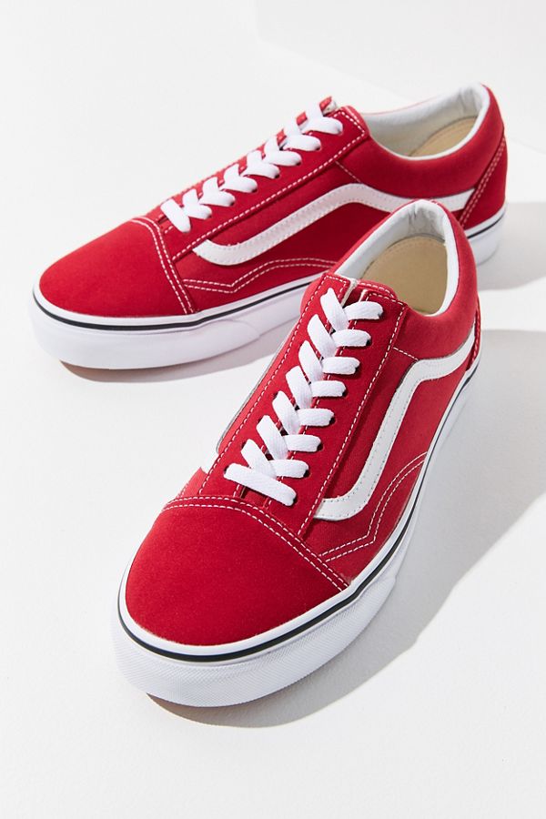 vans old skool red vans old skool red