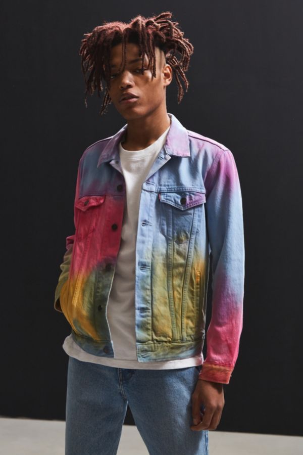 levis tie dye jacket