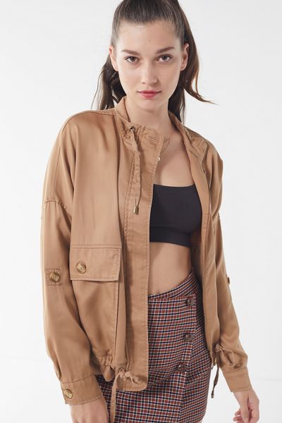 UO Pepita Drawstring Jacket
