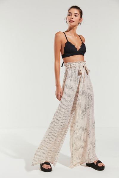 Billabong Happy Dance Striped Palazzo Pant | Urban Outfitters
