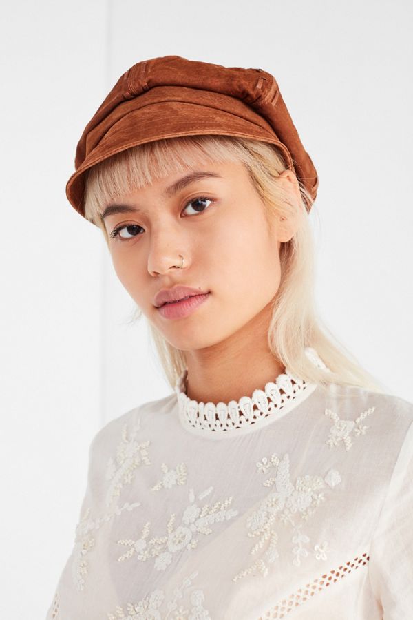 San Diego Hat Company Suede Newsboy Hat Urban Outfitters