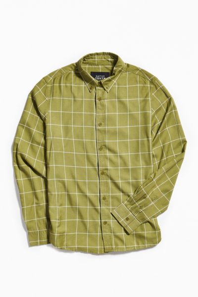 Native Youth Jubarra Flannel Button-Down Shirt | Urban Outfitters