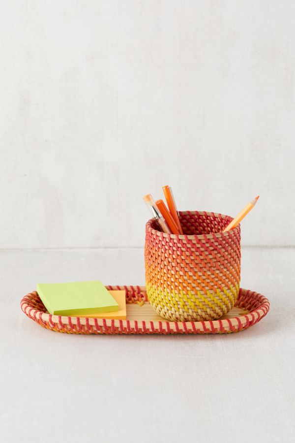 Slide View: 3: Dara Cup Desk Organizer