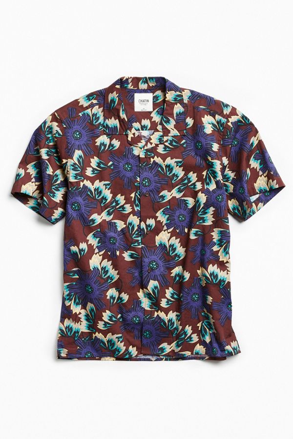Katin Jungle Short Sleeve Button-Down Shirt | Urban Outfitters