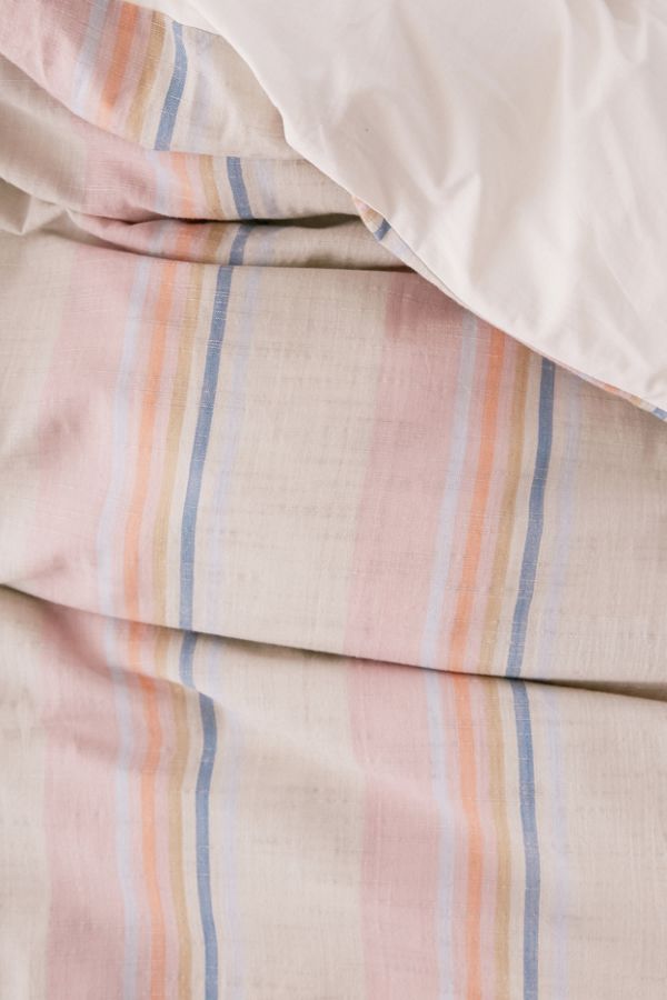 Desert Stripes YarnDye Duvet Cover Urban Outfitters