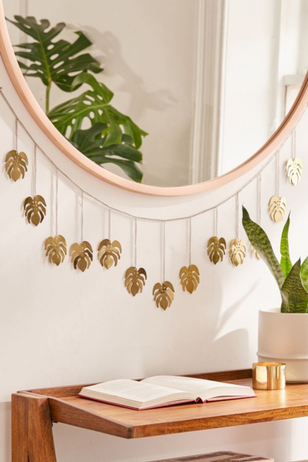 Metal #Monstera Leaf Banner 