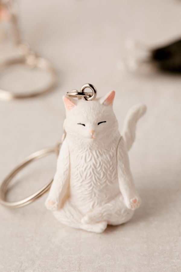 Meowditation Keychain