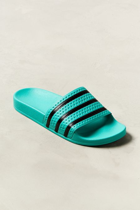 Red - Men's Shoes - Casual, Dress + More | Urban Outfitters adidas Adilette Colorful Slide Sandal