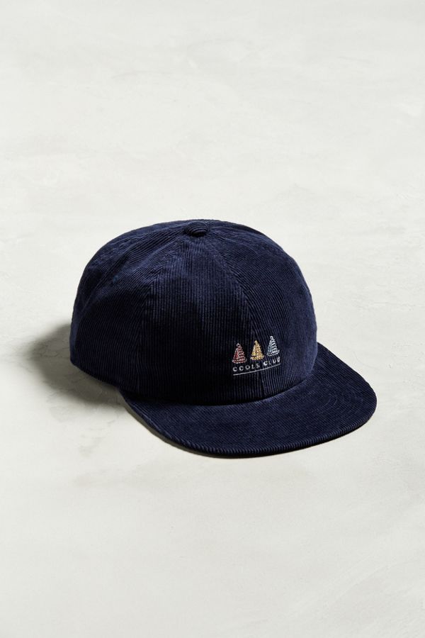 Barney Cools Club Shallow Corduroy Baseball Hat | Urban Outfitters