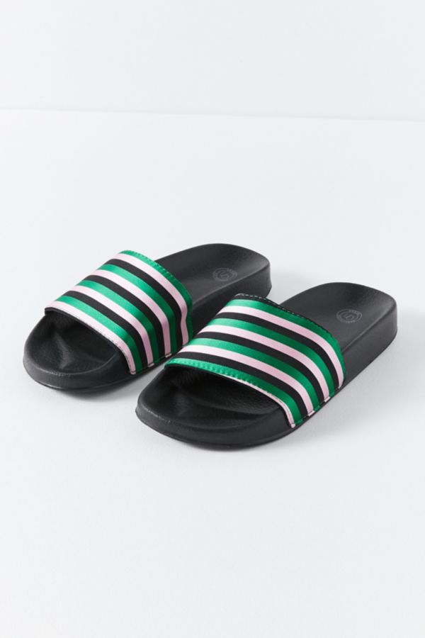 UO Striped Pool Slide Urban Outfitters