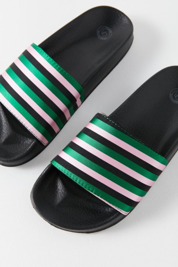 UO Striped Pool Slide Urban Outfitters