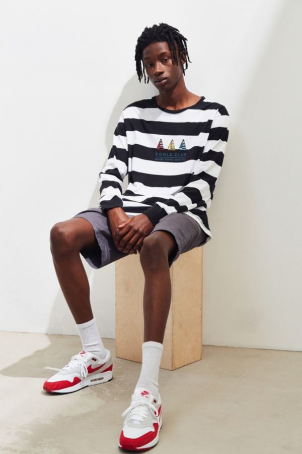 Barney Cools Club Stripe Long Sleeve Tee | Urban Outfitters