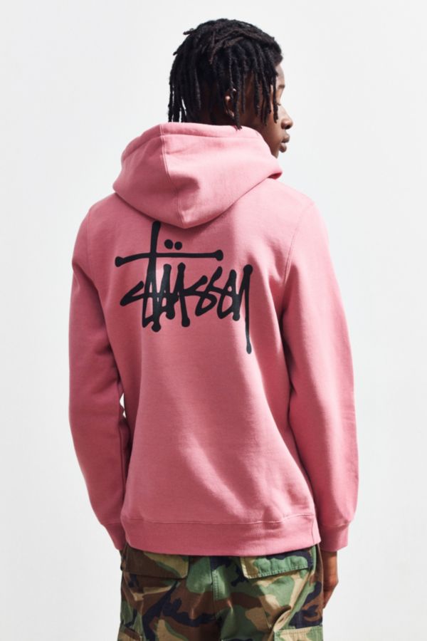 Stussy Logo Hoodie Sweatshirt | Urban Outfitters