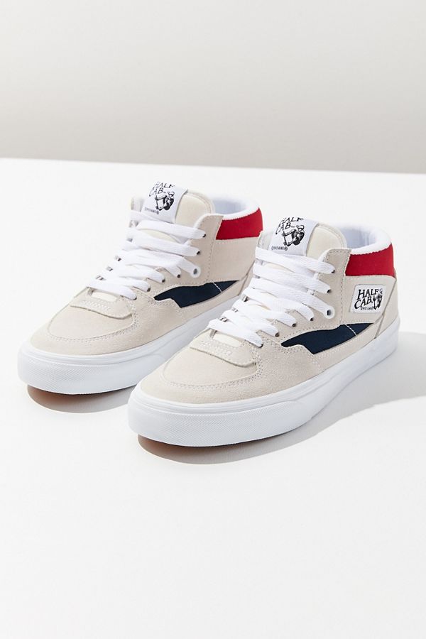 vans half cab mid ankle sneakers (beige) vans half cab mid ankle sneakers (beige)