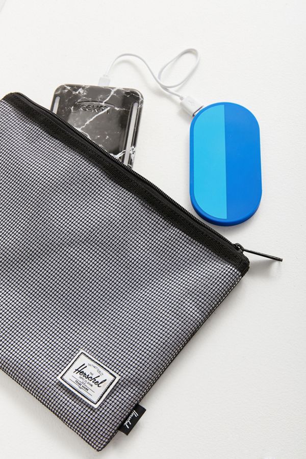 Herschel Supply Co. Network Large Mesh Checked Pouch Urban Outfitters