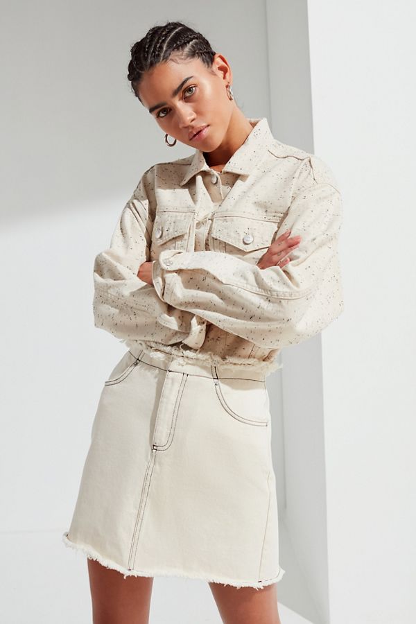 BDG '80s Cookies + Cream Trucker Jacket Urban Outfitters