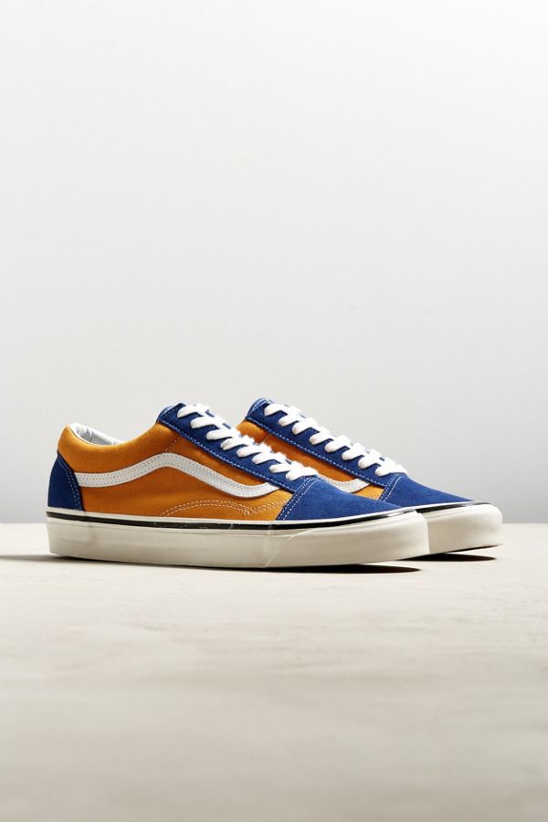 vans old skool blue and orange vans old skool blue and orange