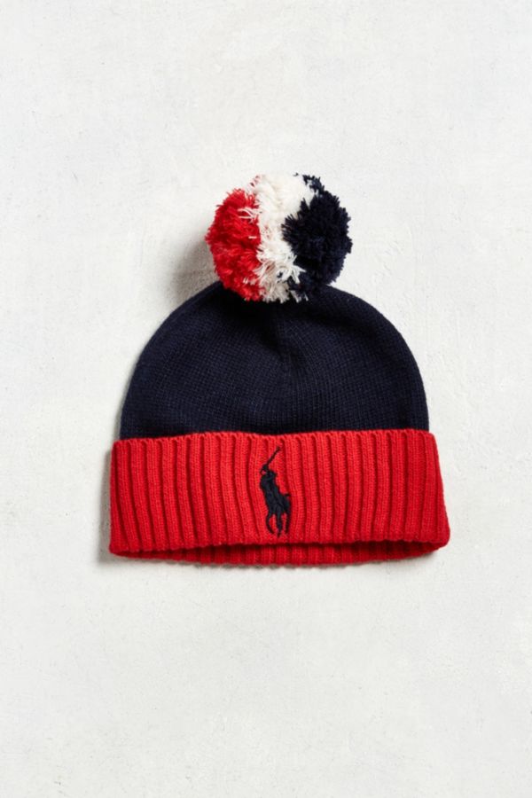 Polo Ralph Lauren Big Pony Pom Beanie | Urban Outfitters