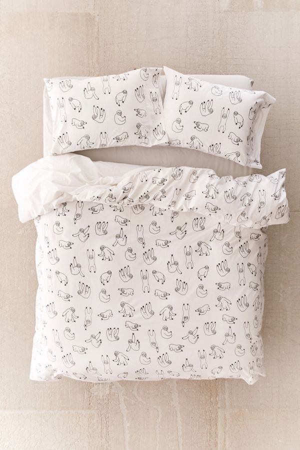 Sloth Duvet Cover Urban Outfitters Canada