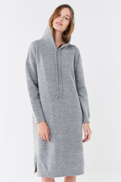 UO Hoodie Sweater Midi Dress | Urban Outfitters