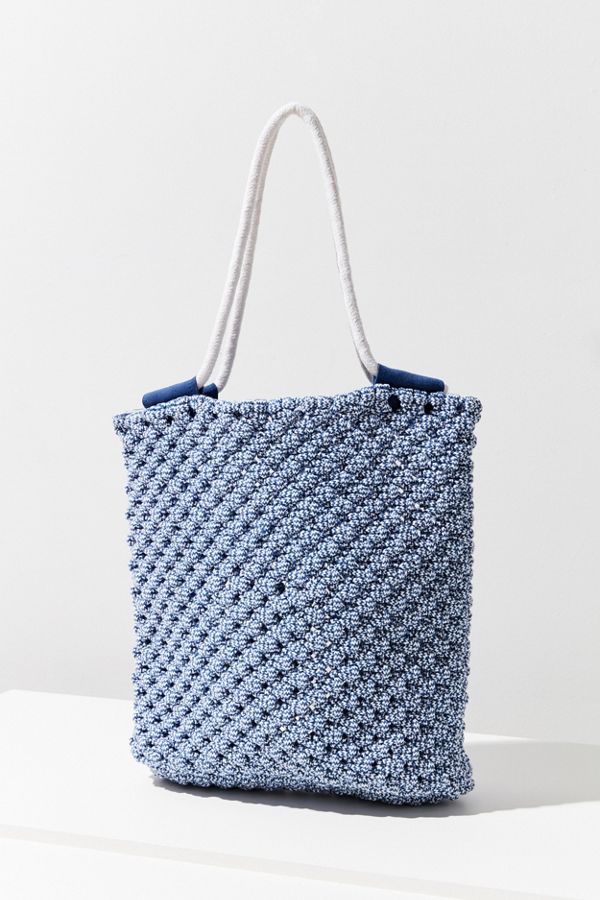 Rope Macramé Tote Bag Urban Outfitters