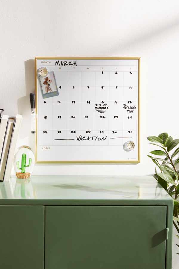 Dry Erase Calendar Message Board | Urban Outfitters