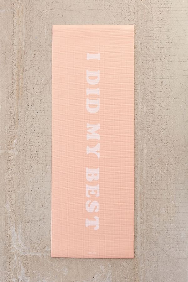 ban.do I Did My Best Yoga Mat Urban Outfitters