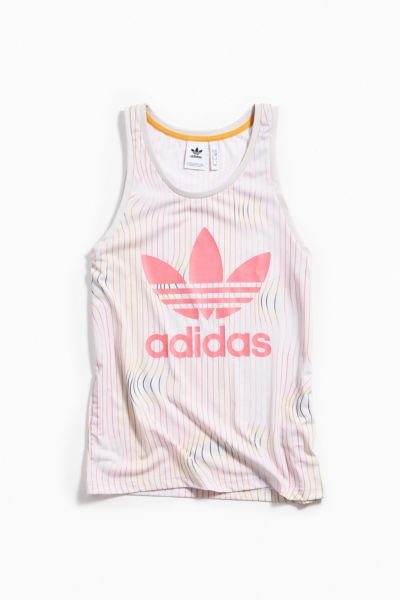 adidas warped stripes tank top