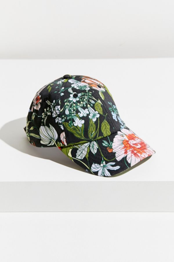 Printed Canvas Baseball Hat | Urban Outfitters