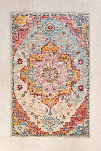 Crystal Floral Tufted Rug