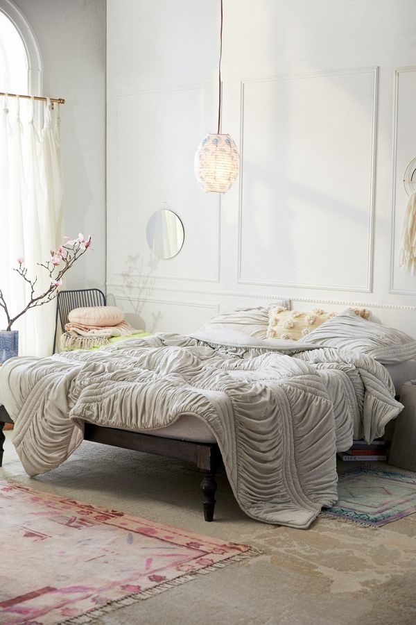 Slide View: 1: Quilted Jersey Comforter