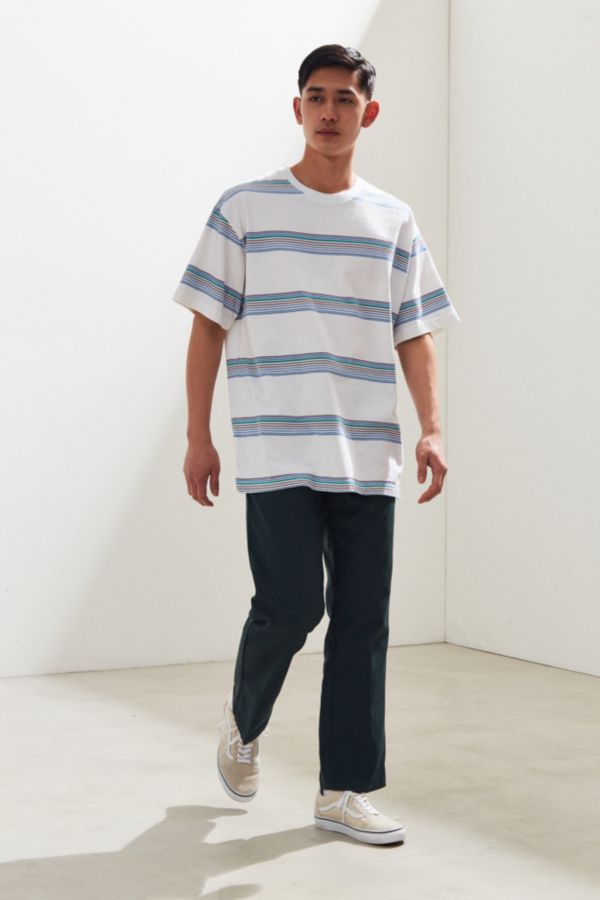 UO Dillon Open Variegated Stripe Tee | Urban Outfitters