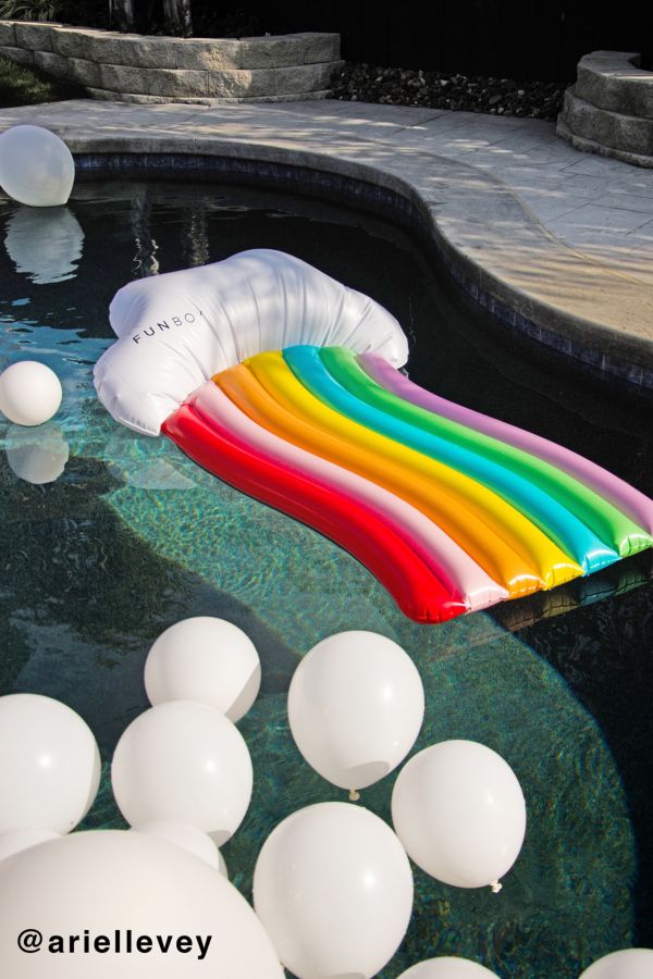 Rainbow Pool Float 
